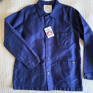 NWT Le Mont St Michel French Work Chore Jacket